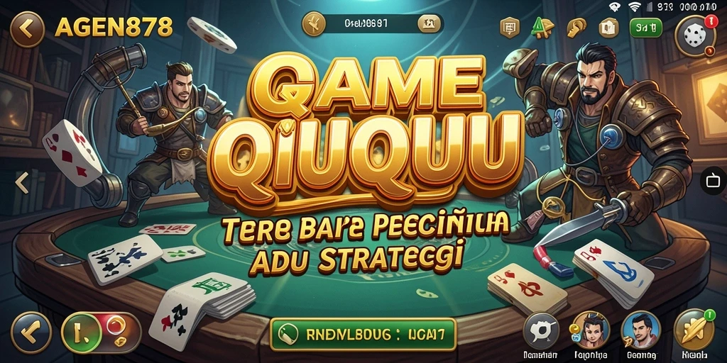 Screenshot gameplay QiuQiu AGEN878 yang seru dan menantang.
