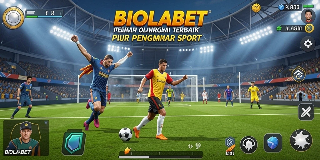 Tangkapan layar utama BIOLABET menampilkan aksi seru dalam olahraga.