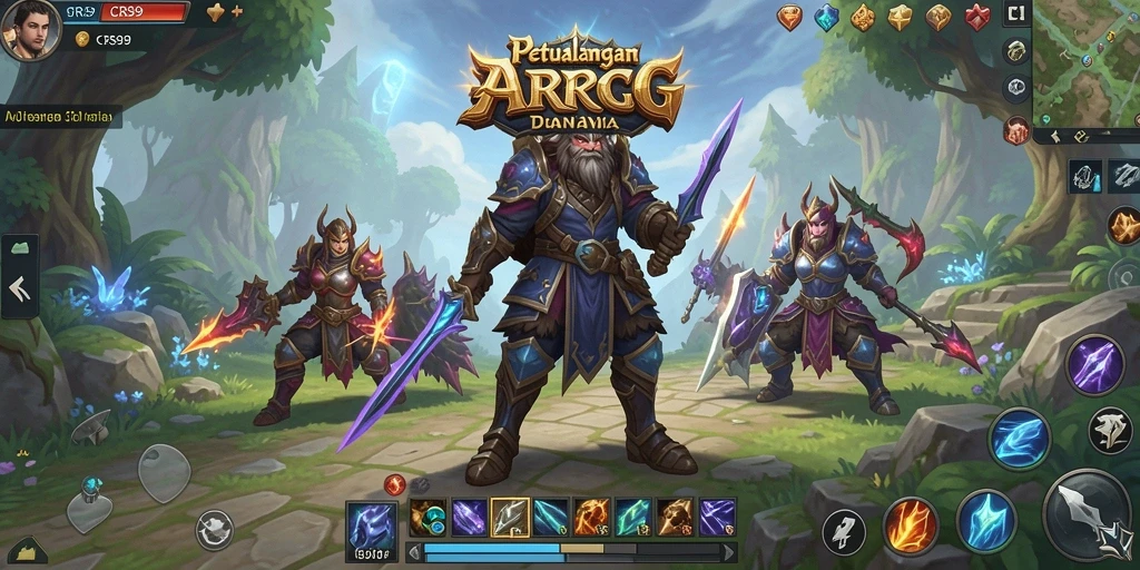 Gameplay seru dalam dunia fantasi di CRS99.