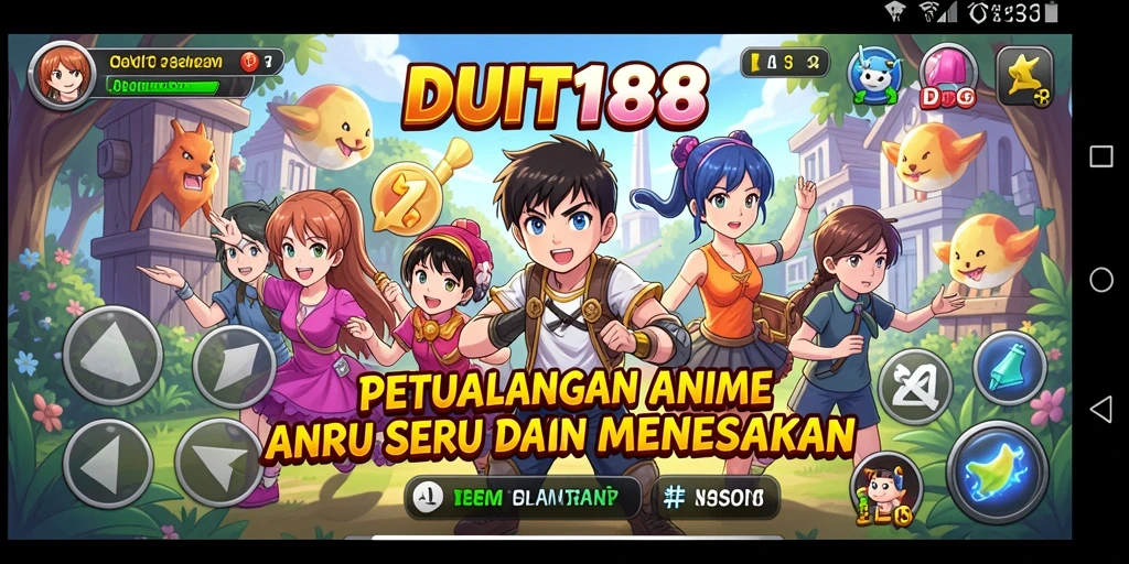 Gameplay seru dengan karakter Anime yang menarik.