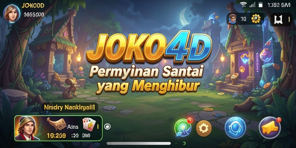 Tampilan menarik dari gameplay JOKO4D yang seru dan menyenangkan.