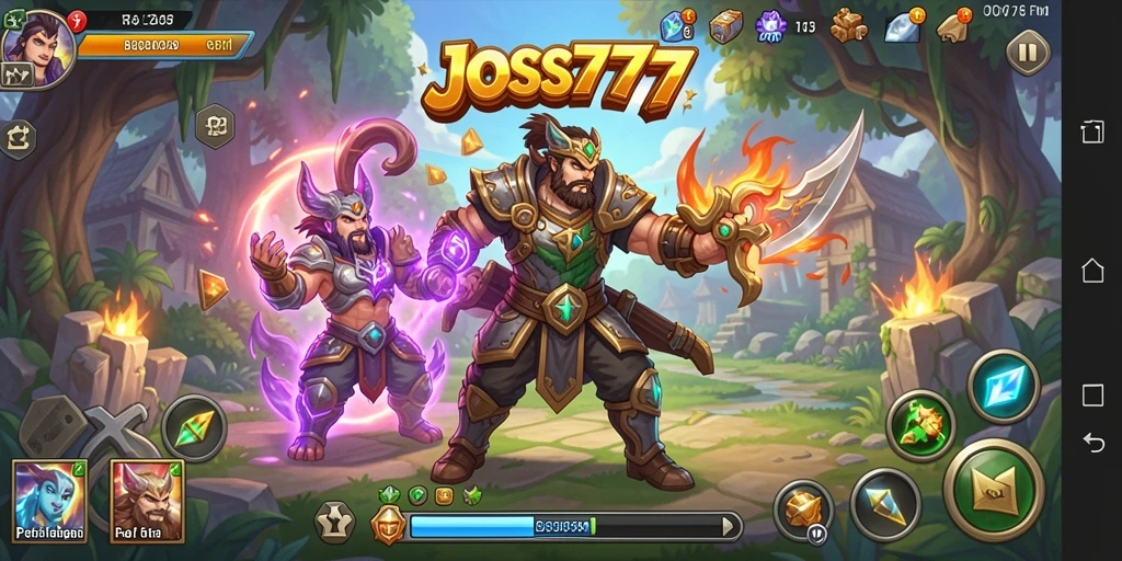 Screenshot gameplay menampilkan petualangan epik di dunia RPG yang menawan.