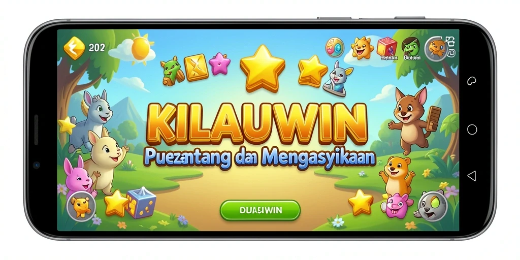 Tampilan gameplay KILAUWIN menampilkan puzzle yang menarik dan menantang.