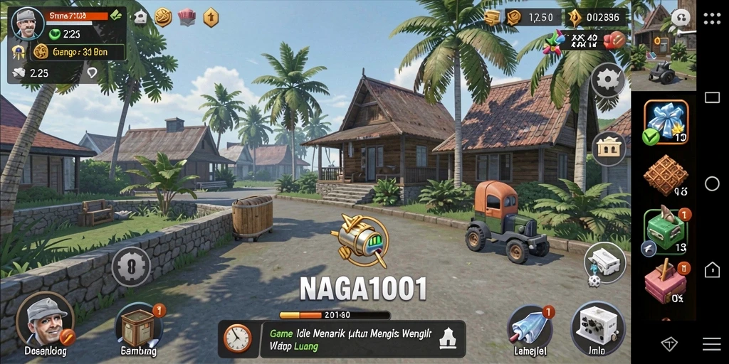 Tampilan gameplay NAGA1001 yang menawan dan mengasyikkan.
