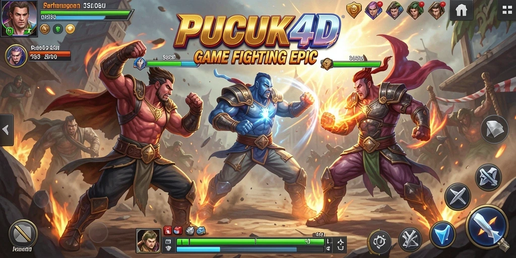 Tangkapan layar aksi gameplay <strong>PUCUK4D</strong> yang mendebarkan dan penuh strategi.