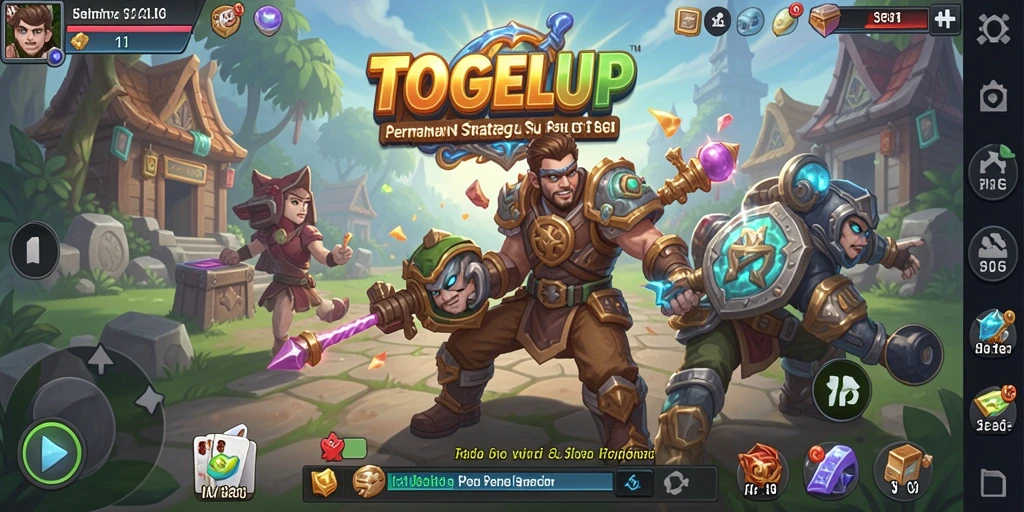 Screenshot menunjukkan serunya gameplay TOGELUP yang menantang.